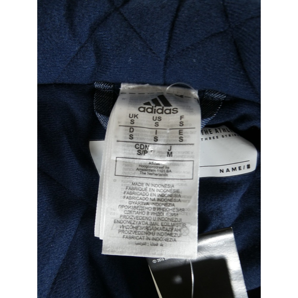 Adidas Men's GB OTRWR Jacket BV3958 Navy – Weatherproof, Hooded, Full Zip, S - Picture 12 of 12